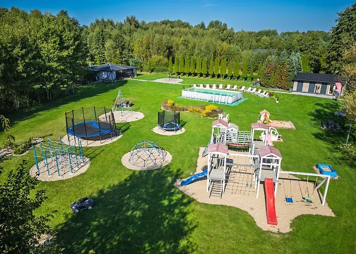 Domki Drewniane Na Splawiu Nad Morzem