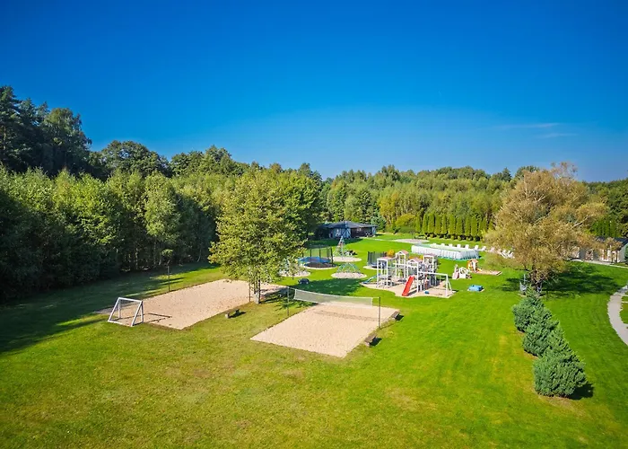Domki Drewniane Na Splawiu Nad Morzem