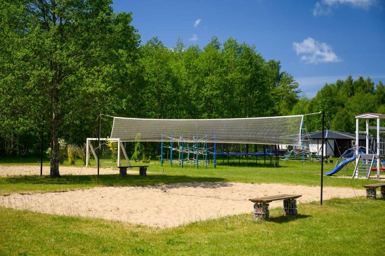 Lodge Drewniane Na Splawiu Nad Morzem