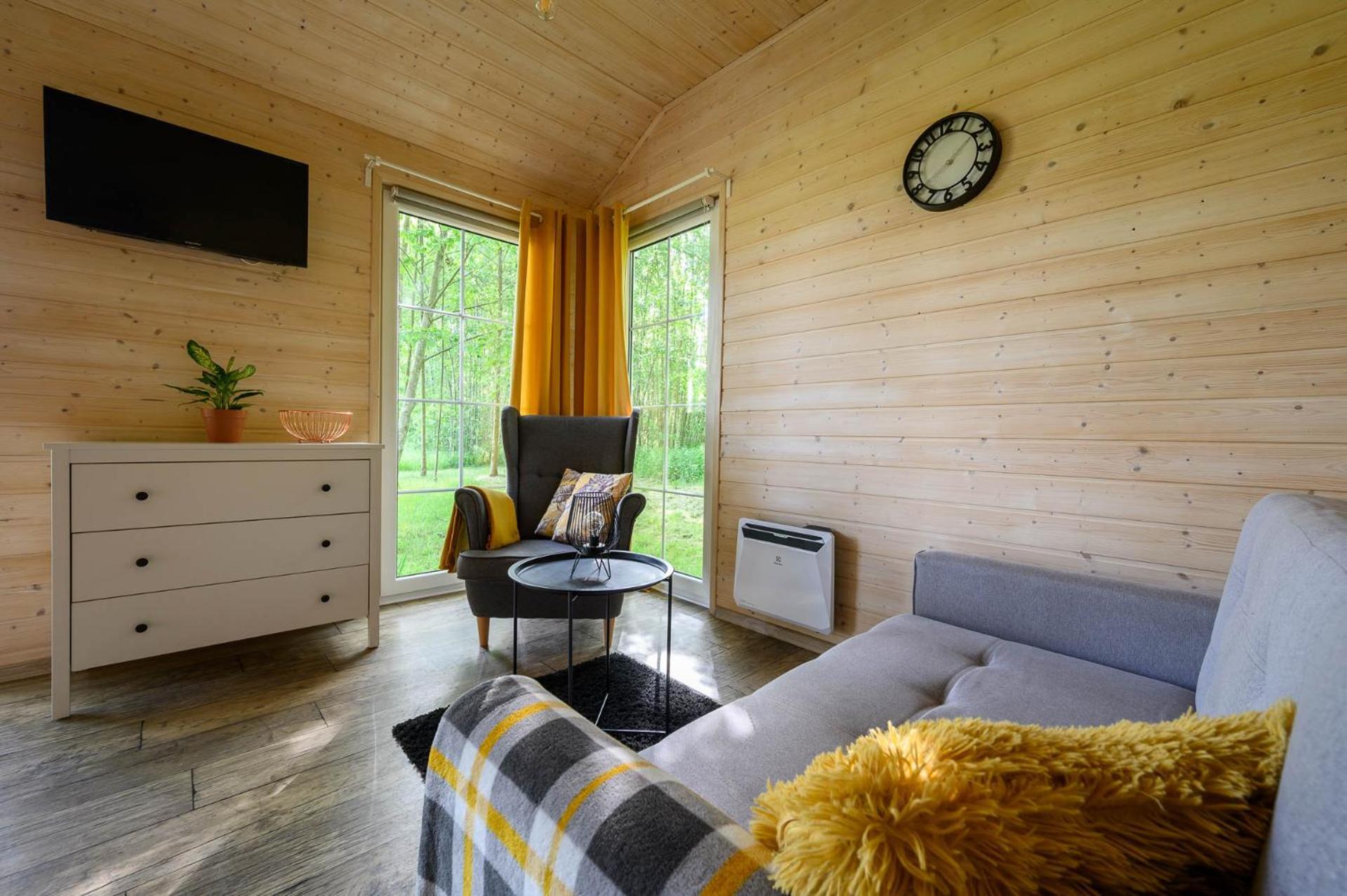 Lodge Drewniane Na Splawiu Nad Morzem *