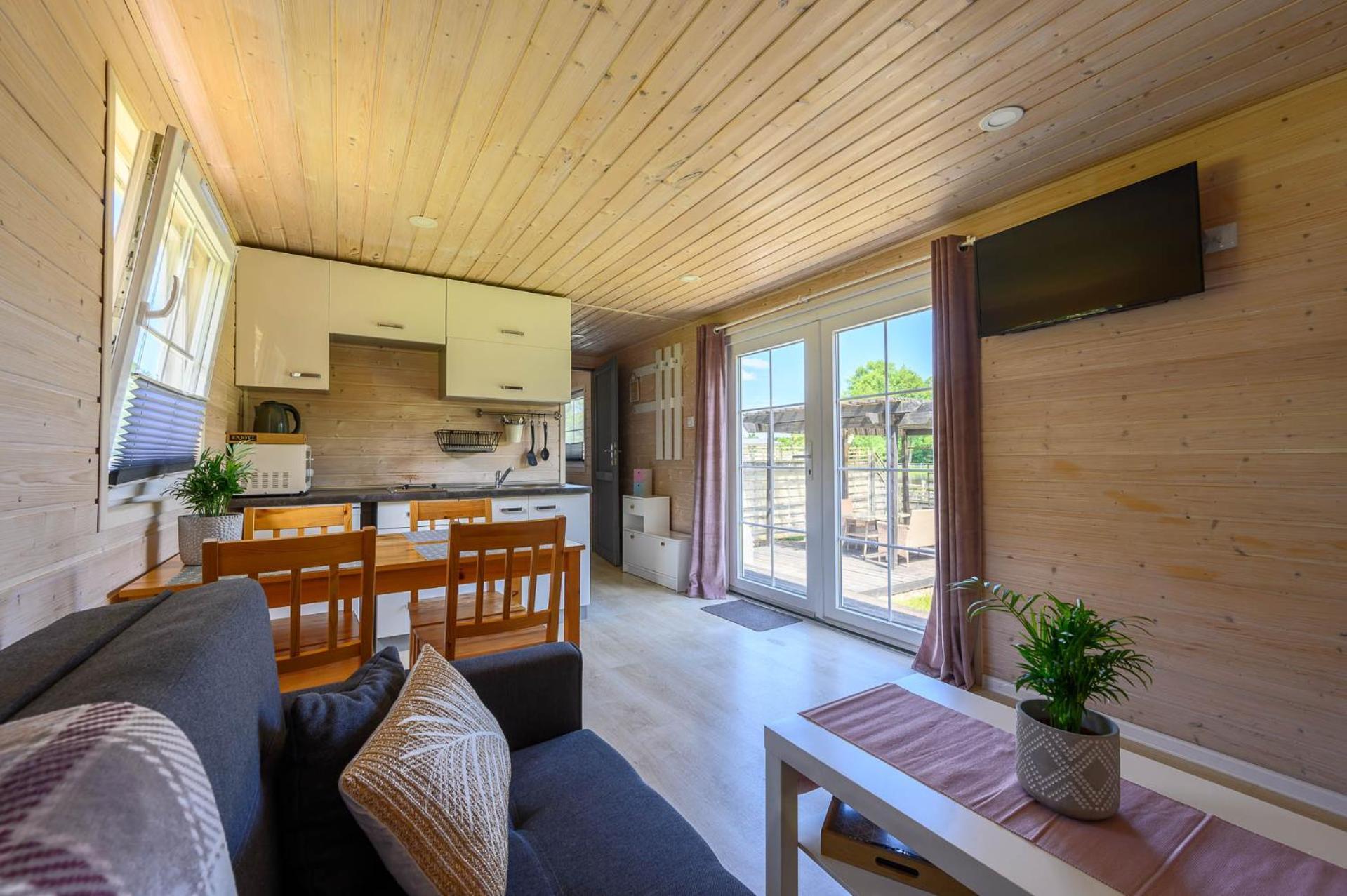 Drewniane Na Splawiu Nad Morzem Lodge